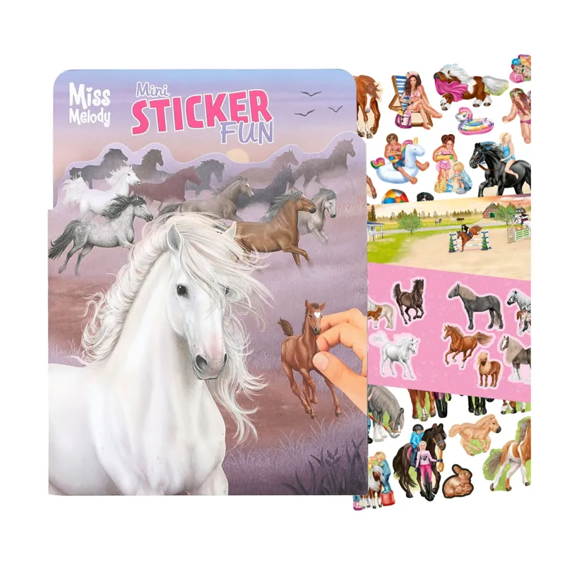 Miss Melody Mini Sticker-Fun
