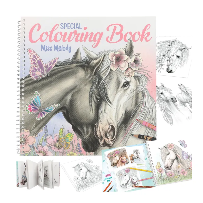 Miss Melody Special Colouring Book