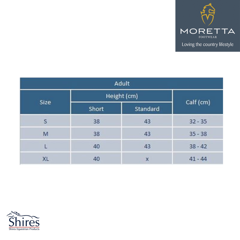 Moretta Leather Gaiters - Adult Black-1