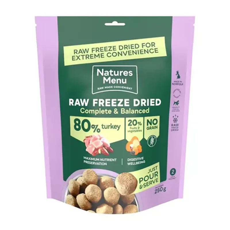 Natures Menu Freeze Dried Turkey