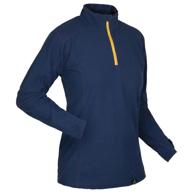 Paramo Womens Grid Technic Athletic Baselayer - Midnight-1