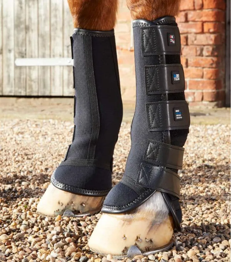 Premier Equine Turnout / Mud Fever Boots - Black-1