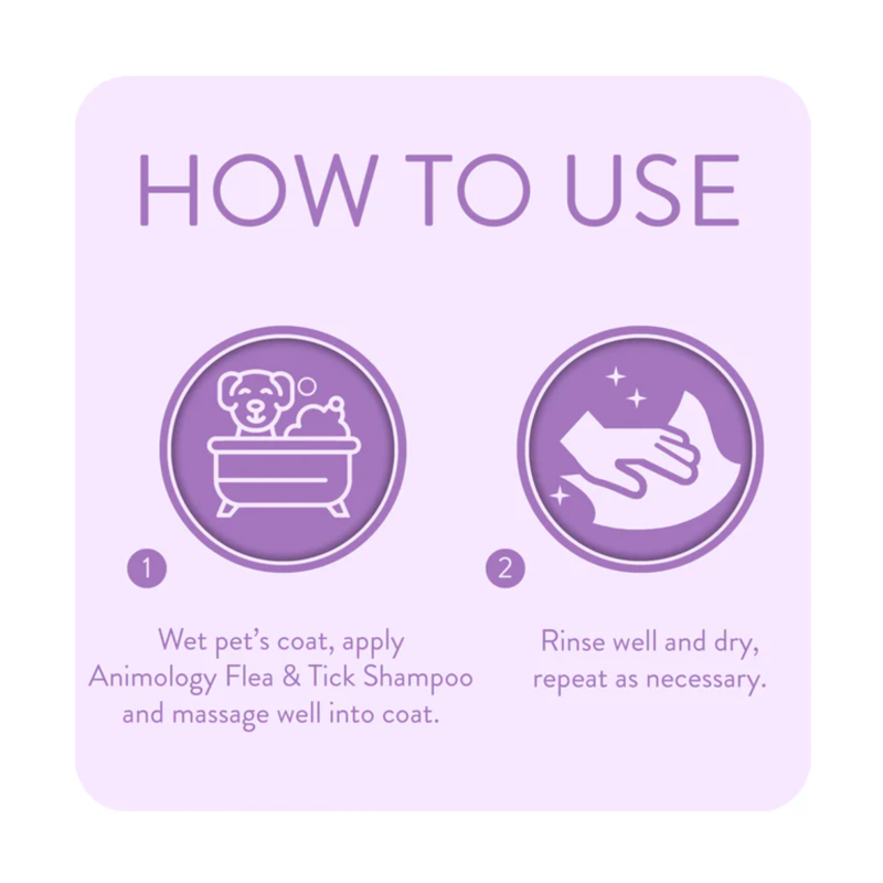 Animology Flea and Tick Shampoo - 250ml-1