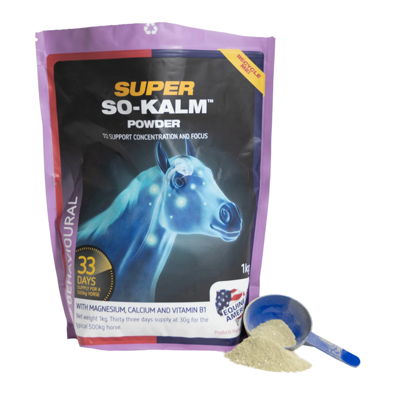 Equine America Super So Kalm Powder - 1kg