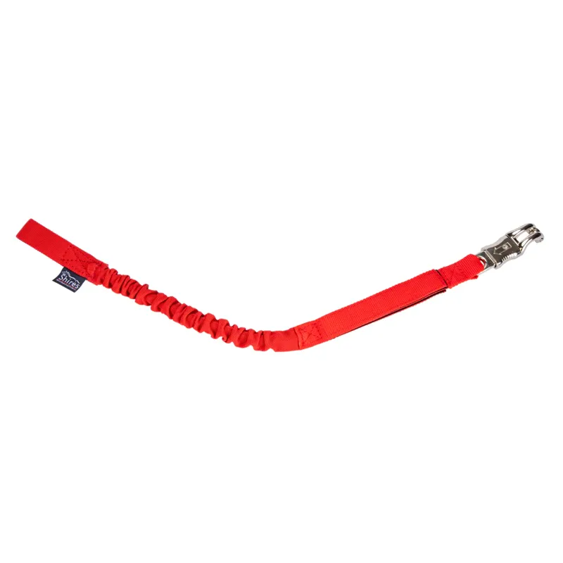 Shires Bungee Breakaway Trailer Tie - Red