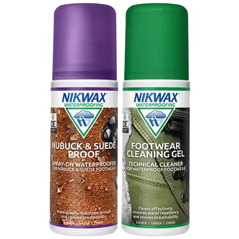Nikwax Twin Pack Nubuck And Suede Proof And Footwear Gel