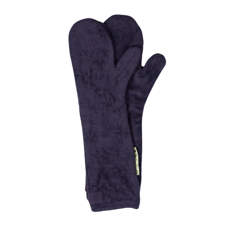 Ruff And Tumble Dog Drying Mitts - Blackberry