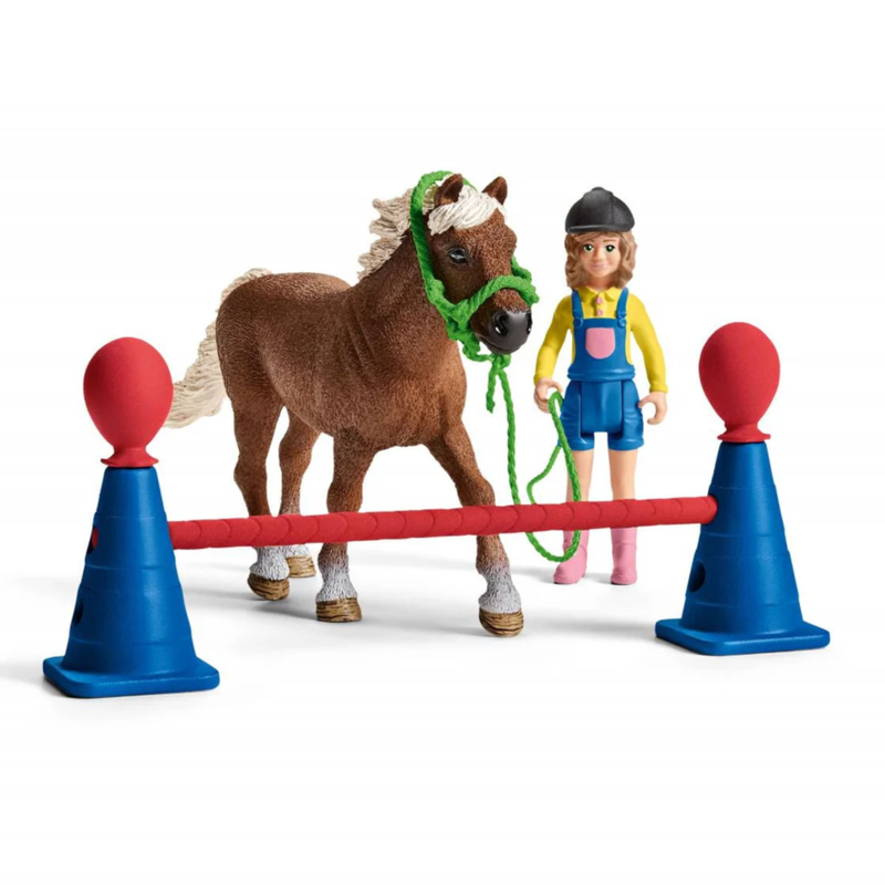 Schleich Pony Agility Training-2
