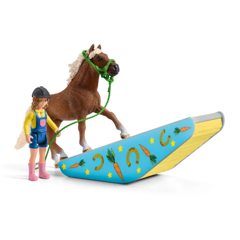 Schleich Pony Agility Training-3