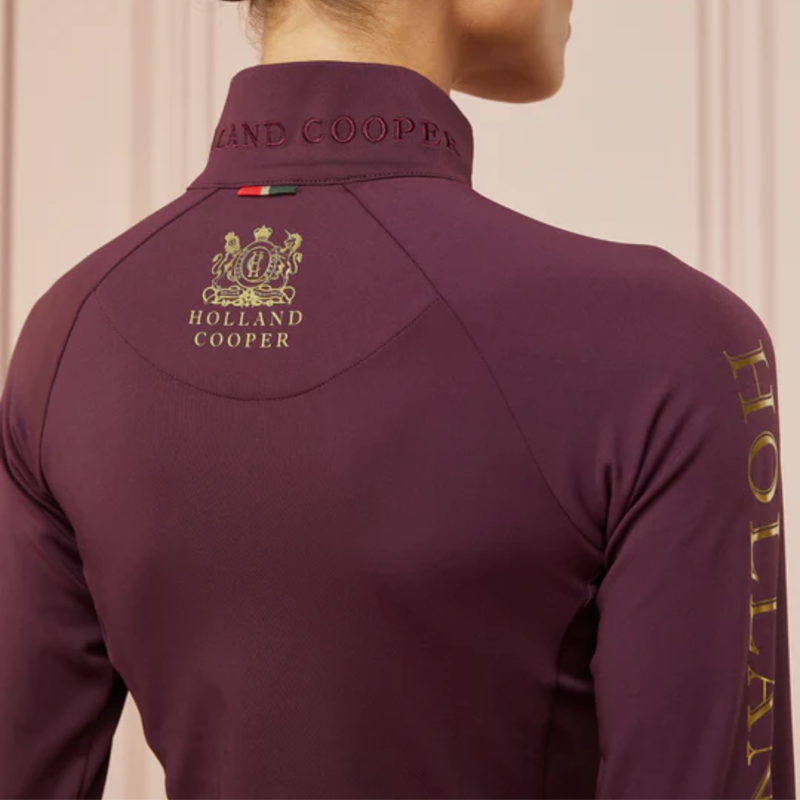 Holland Cooper Base Layer - Mulberry-7