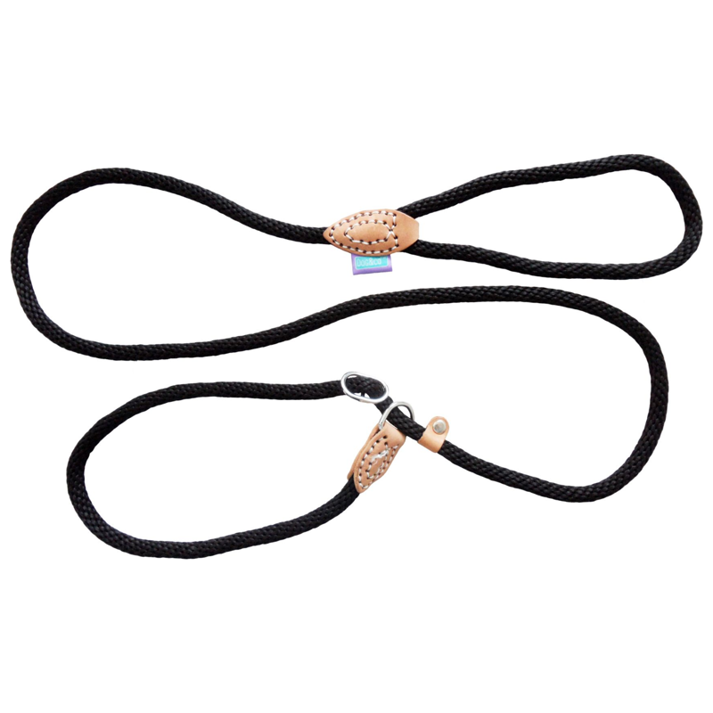 Hemmo and Co 60 Inch Thin Rope Slip Lead - Black