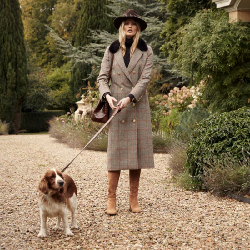 Holland Cooper Classic Dog Lead - Chestnut-5