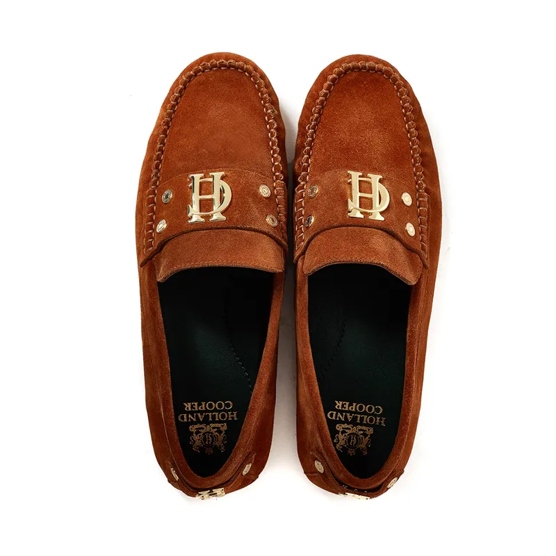 Holland Cooper The Driving Loafer - Tan-1