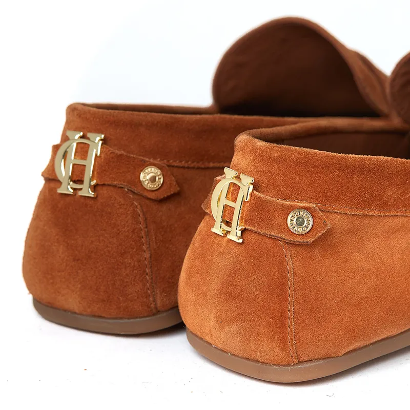 Holland Cooper The Driving Loafer - Tan-3