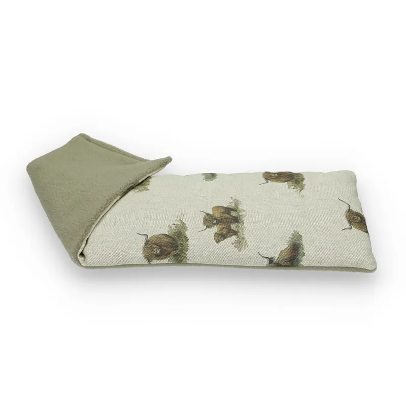 Unscented Duo Wheat Bag Highland Cattle