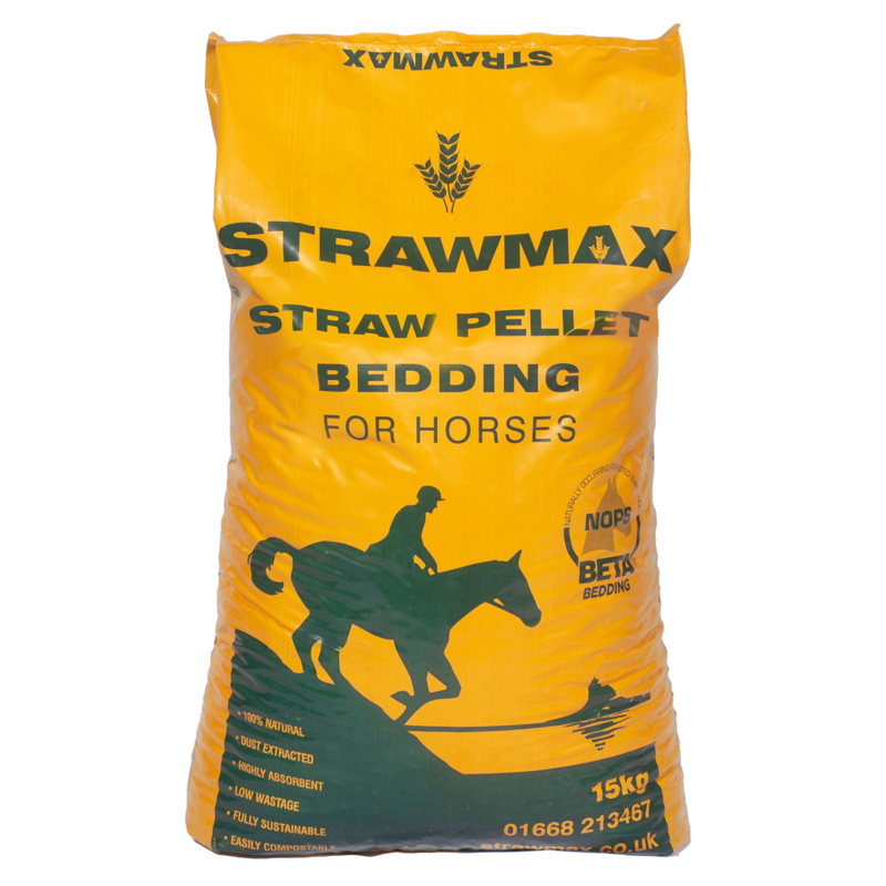Strawmax Pellet Bedding - 15kg