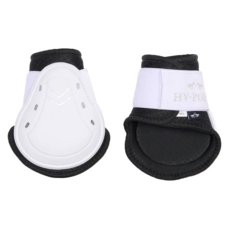 HV Polo Classic Tendon and Fetlock Boot Set - White-2