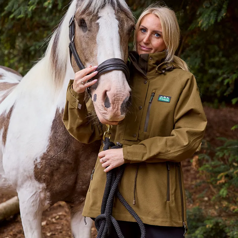 Ridgeline Ladies Monsoon Classic Smock - Teak-4
