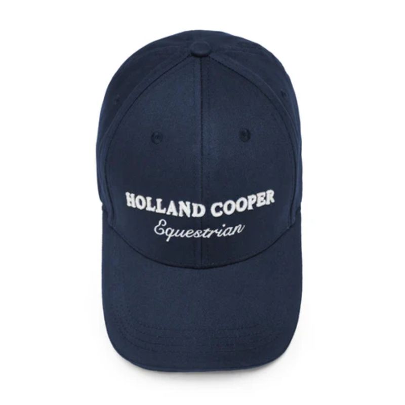 Holland Cooper Equestrian Cap - Ink Navy-3