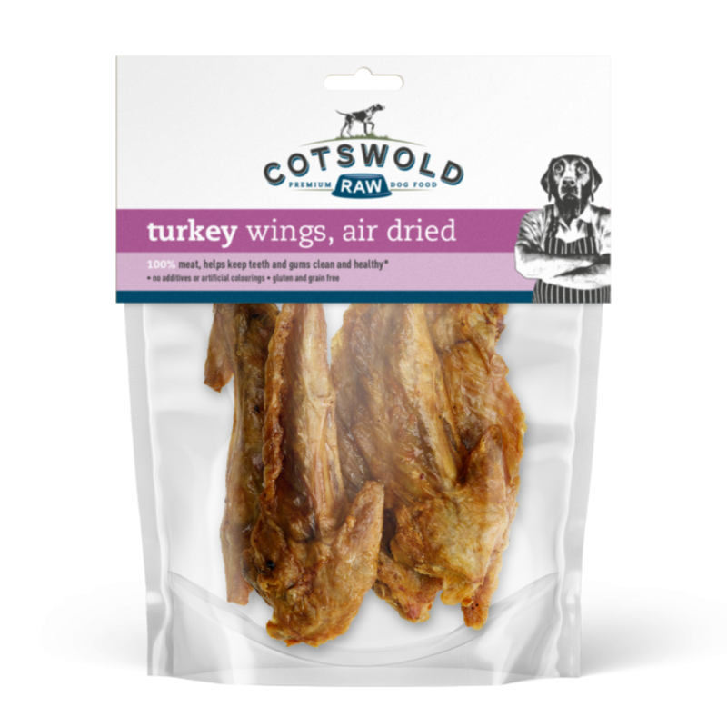 Cotswold Raw Turkey Wings Treat - 250g