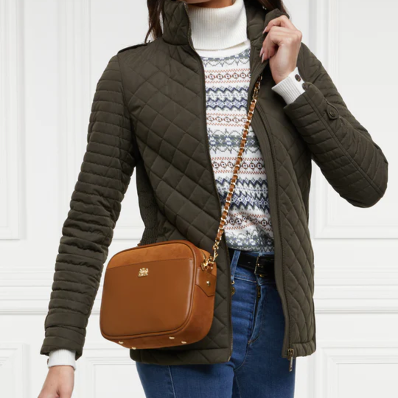 Holland Cooper Soho Camera Bag - Tan-5