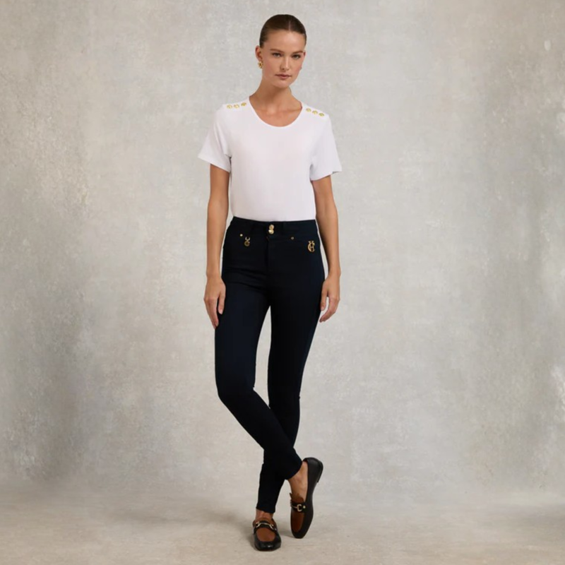 Holland Cooper Jodhpur Jean - Ink Navy-8