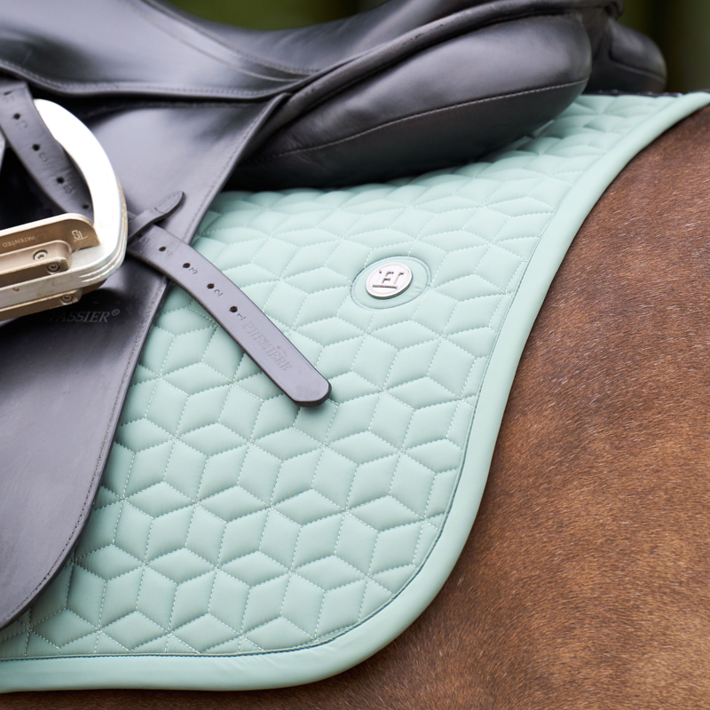 HV Polo Essential GP Saddlepad - Greenery-1