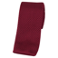 Sax Knitted Polyester Tie - Red