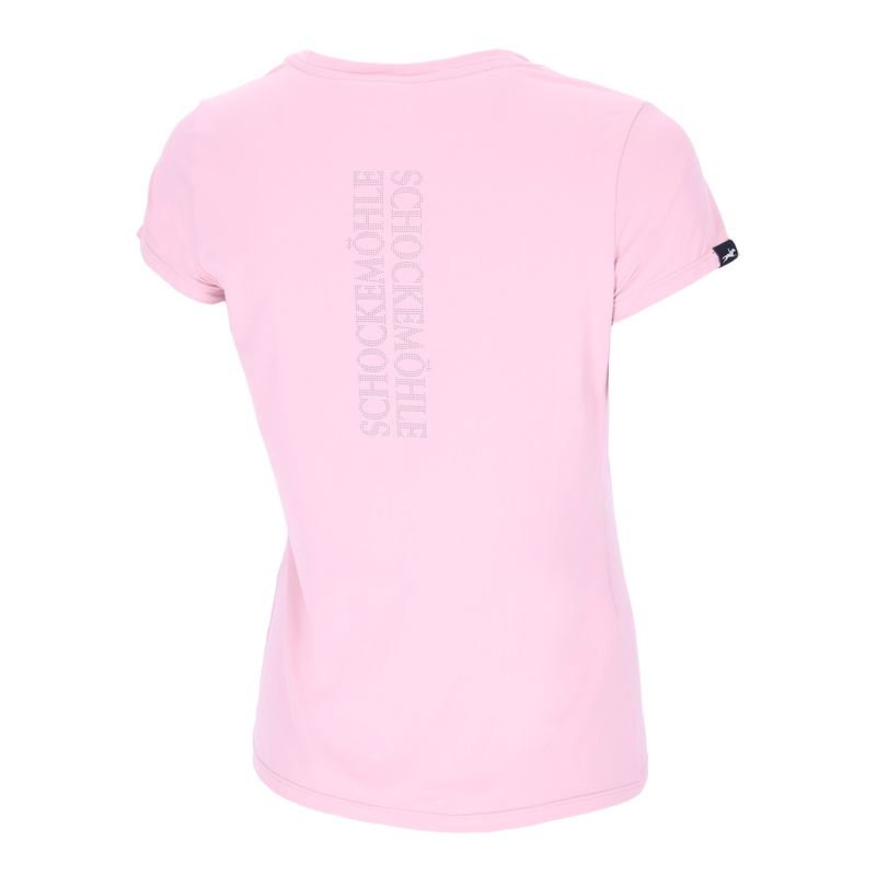 Schockemohle Ladies Nola T-Shirt - Powder Pink-1