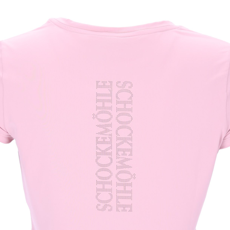 Schockemohle Ladies Nola T-Shirt - Powder Pink-3