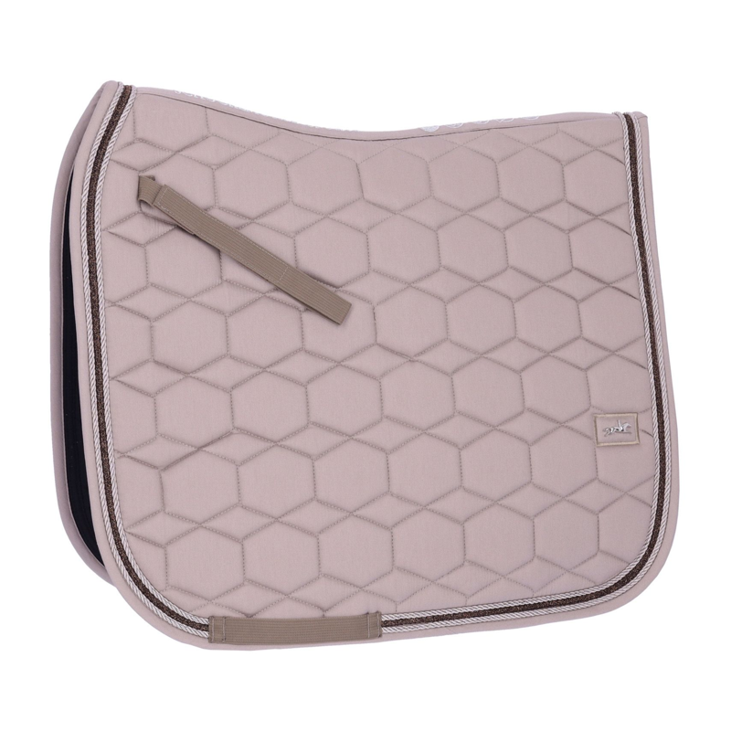 Schockemohle High Density Dressage Style Saddle Pad - Stone