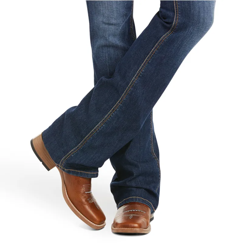 Ariat Ladies R.E.A.L. Perfect Rise Stretch Rosa Boot Cut Jean-2