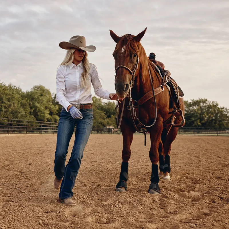 Ariat Ladies R.E.A.L. Perfect Rise Stretch Rosa Boot Cut Jean-4