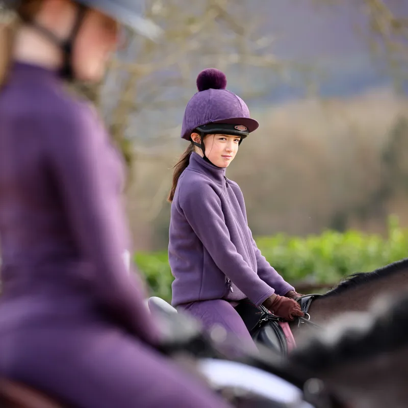 Aubrion Pom Pom Hat Cover - Purple-4