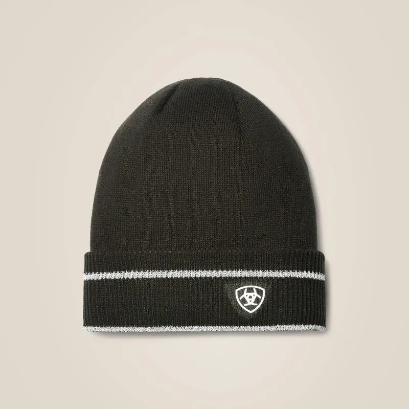 Ariat Venture H20 Cuff Beanie Black-1