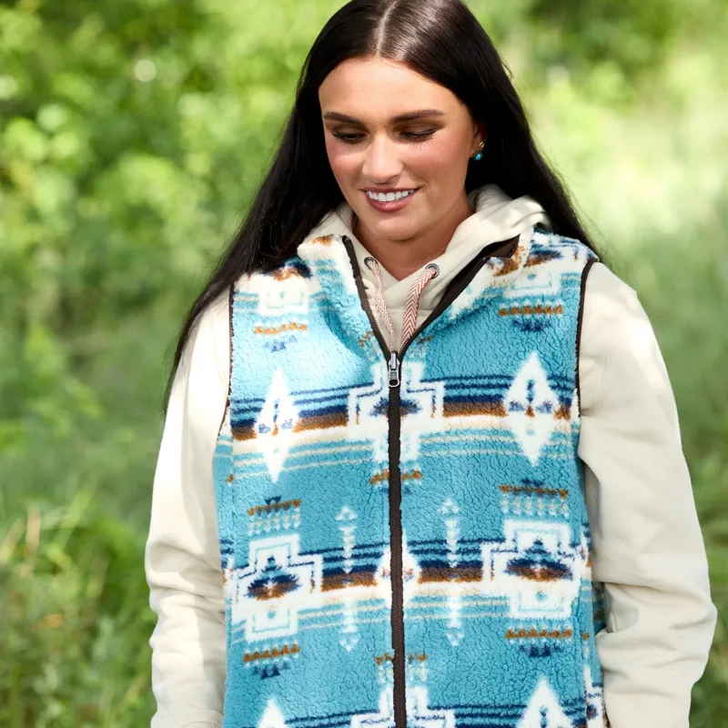 Ariat Ladies Dilon 2.0 Insulated Reversible Vest - Mole-5