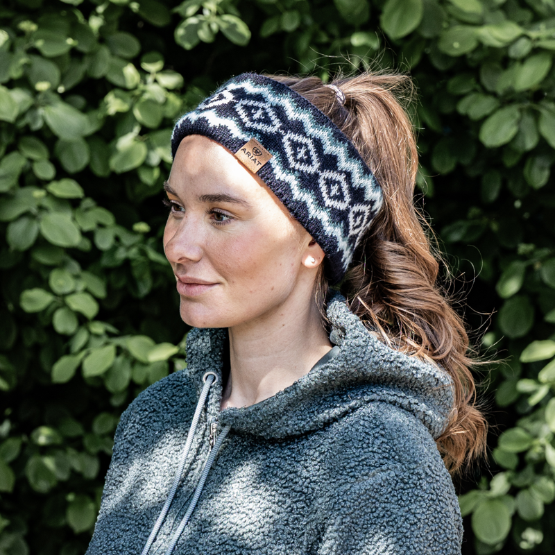 Ariat Ladies Bristol Headband - Black-2