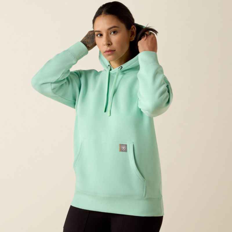 Ariat Ladies Lightweight Graphic Hoodie - Lichen-4