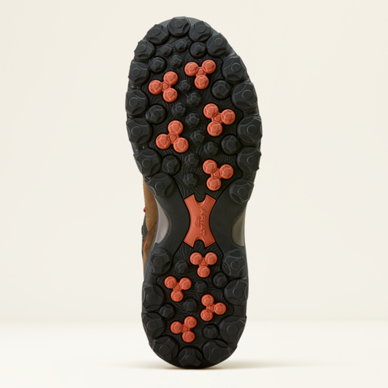 Ariat Mens Traverse Mid H2O Boot - Brown Bark/Evergreen-7