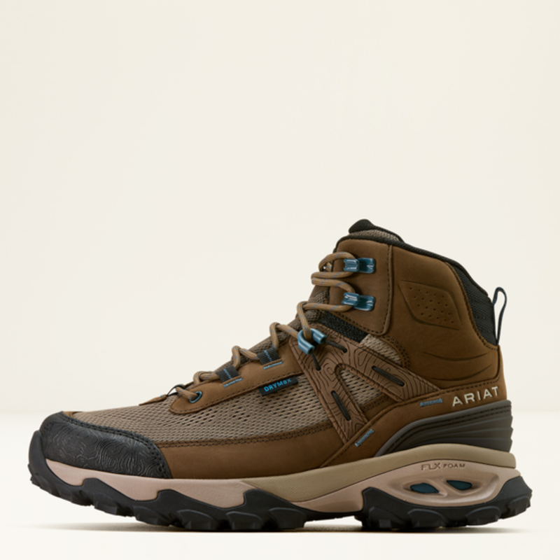 Ariat Ladies Traverse Mid H2O Boot - Brown Bark-3