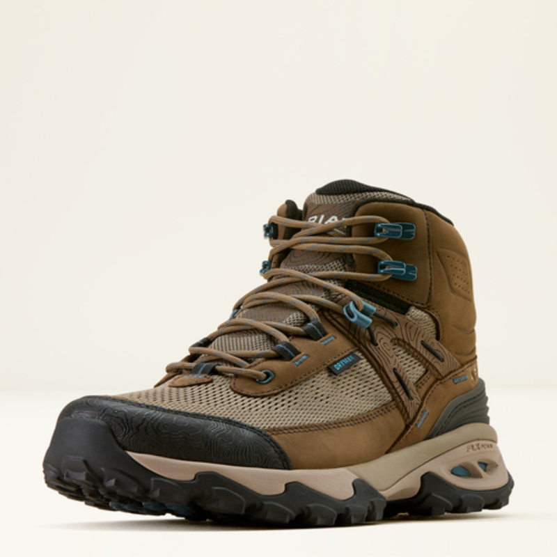 Ariat Ladies Traverse Mid H2O Boot - Brown Bark-2