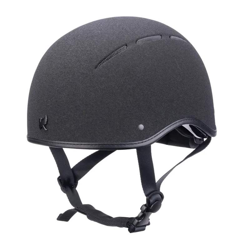 Karben Young Rider Icon Adjust Jockey Skull - Black-1