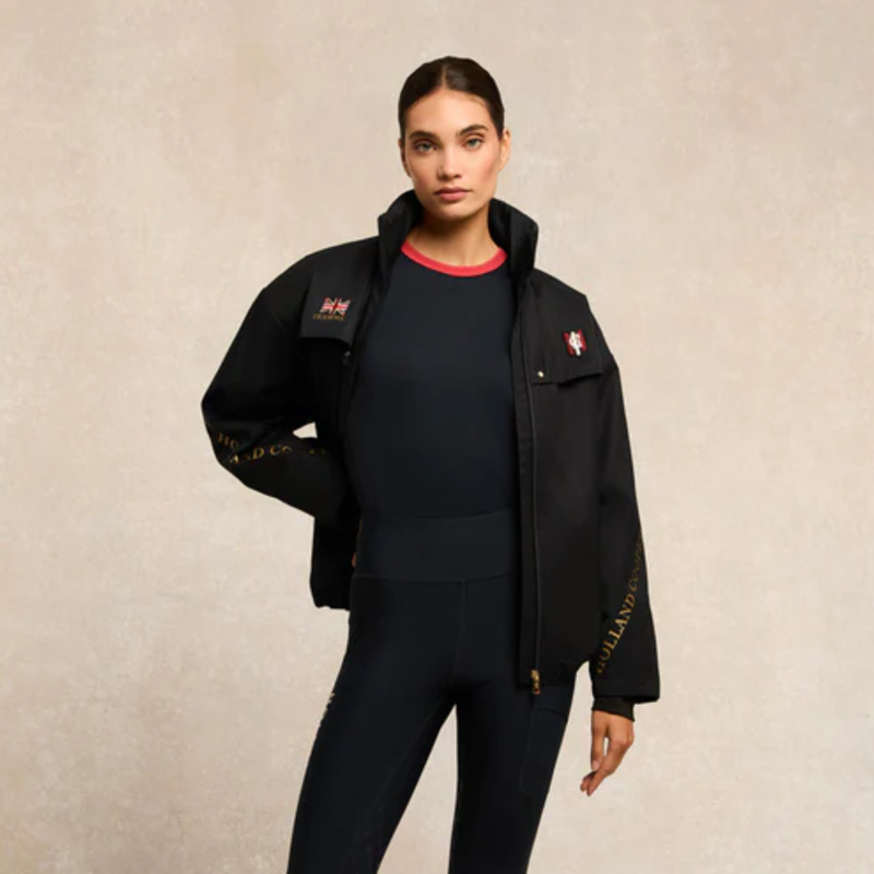 Holland Cooper Chiltern Ringer Tee - Ink Navy-6