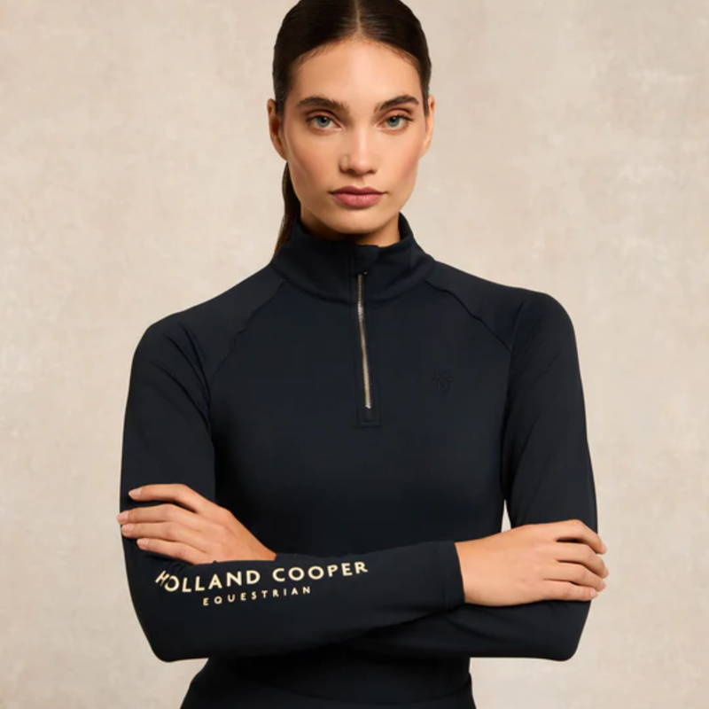Holland Cooper Chiltern Base Layer - Ink Navy-8