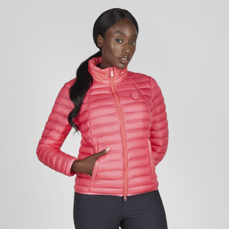 Pikeur Ladies Quilted Jacket - Raspberry Pink-4