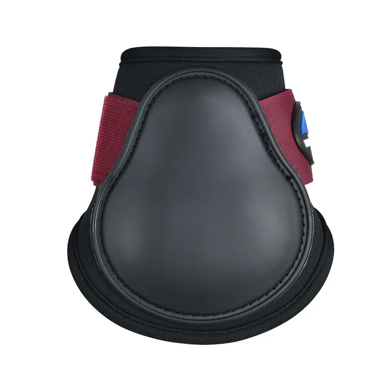 Weatherbeeta Tough-Tec Prime Fetlock Boots - Black/Maroon-1
