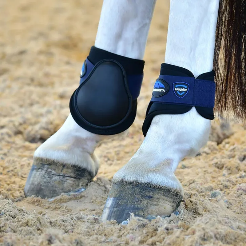Weatherbeeta Tough-Tec Prime Fetlock Boots - Black/Navy-4
