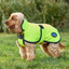 WeatherBeeta ComFiTec Reflective 300D Deluxe Showerproof Dog Coat - Yellow