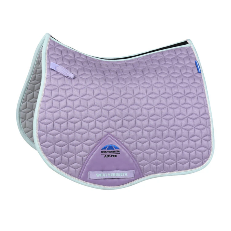Weatherbeeta Suede Elite Air-Tec All Purpose Saddle Pad - Soft Lilac