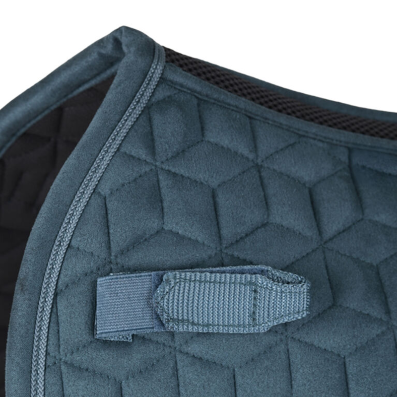 Weatherbeeta Suede Elite Air-Tec Dressage Saddle Pad - Forest Green-1